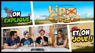 Lipogram on explique et on joue [upl. by Ahsinyt664]