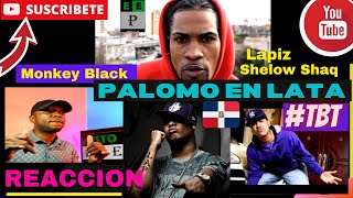 PANAMEÑO REACCIONA LapizConciente MonkeyBlack ShelowShaq Palomo En Lata TBT​ ​​ RapDominicano [upl. by Sidras]