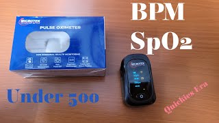 Pulse Oximeter  SpO2 readings  Best for the price range [upl. by Naryt]