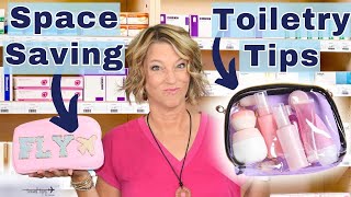 How to Pack Toiletries to Save Space in CarryOn Bags [upl. by Ecnahoy786]