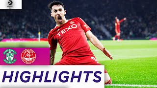 Hibernian 01 Aberdeen  Miovski Fires 10Man Dons into the Final  Viaplay Cup Highlights [upl. by Bibby]