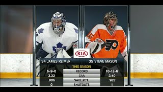 Philadelphia Flyers vs Toronto Maple Leafs 31 january 2015 [upl. by Ynnohj]