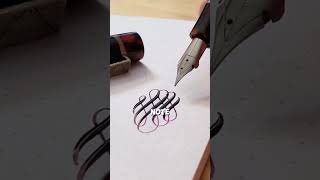 Typing sucks Link in BIO calligraphy fountainpen satisfying [upl. by Eylsel]