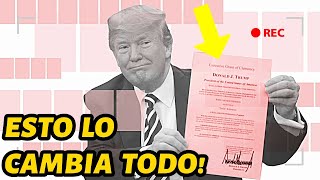 Donald Trump pudo PERDONARSE a SÍ MISMO antes de la sentencia [upl. by Ellerahc358]