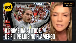 FLAMENGO FILIPE LUÍS CHEGOU E MARÍLIA RUIZ REVELA PRIMEIRA ATITUDE DO NOVO TÉCNICO DO MENGÃO [upl. by Ardnaiek234]