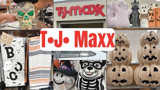 🚨 Shop with me at TJ Maxx  NEW finds  Halloween hit T J Maxx 🎃 [upl. by Enahc36]