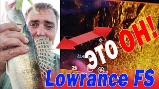 Lowrance FS 7  Я ЛОХанулся Увидел  поймал Тест с компасом и без Сравнение с HDS LIVE 9 [upl. by Nraa]