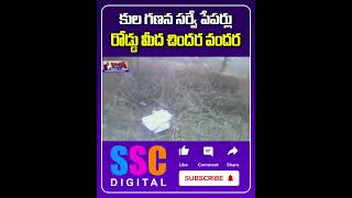 Caste Census Survey Papers On Roads  కులగణన సర్వే  Shorts Sscdigital Balannamuchatlu [upl. by Arela]