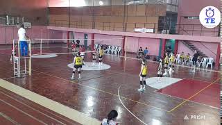 LIGA DE VOLEY DE COLONIA FORMATIVAS SUB 14 SUB 18 CARMELO ROWING [upl. by Soigroeg]