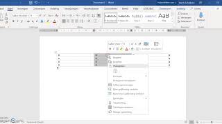 MS Word tabellen kolommen en rijen verwijderen [upl. by Akenal]