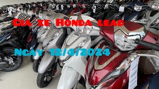 Bảng giá xe Honda lead ngày 1242024 Giá xe mới nhất [upl. by Evelina]