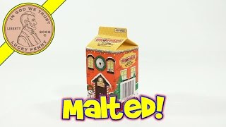 Whoppers Town Hall Malted Milk Balls  Christmas Candy Tasting Food Review [upl. by Farhi]