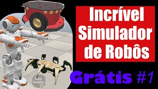 Curso grátis de robótica Aula 1 Instalação tutorial vrep [upl. by Olivette356]