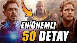 AVENGERS INFINITY WAR TÃœM GÃ–NDERMELER EASTER EGG SPOILER [upl. by Clauddetta]