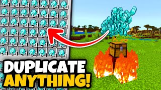 Incredibly EASY DUPLICATION GLITCH in Minecraft Bedrock Edition 120 [upl. by Horowitz]