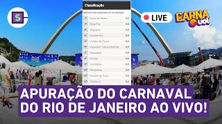 🔴 Apuração Carnaval RJ AO VIVO veja as notas e a campeã das escolas de samba do Rio de Janeiro [upl. by Asilad342]