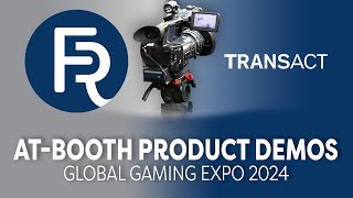 G2E 2024 TransAct Technologies  AtBooth Product Demo [upl. by Leahcimal]