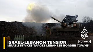 ‘Escalation and containment’ in IsraelLebanon border fighting [upl. by Nnail220]