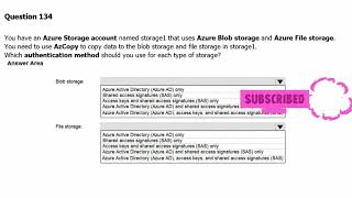 77 MS Azure Administrator Associate AZ 104 AzCopy Blob Storage File Storage Hot cool archive [upl. by Sible]