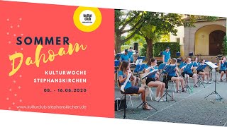 Thriller  Spielmannszug Stephanskirchen Sommer Dahoam 2020 [upl. by Doria103]