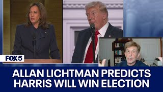 Presidential predictor Allan Lichtman stands by call that Harris will win 2024 election [upl. by Dimitris]