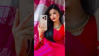 Red colour saree❤️ youtub trendingreels [upl. by Immaj]