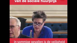 PVDA vraagt bevriezing van de sociale huurprijs [upl. by Yelsek]