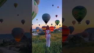 Cappadocia Hot Air Balloon CappaTufaa hotairballoon travel [upl. by Astrid]