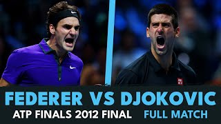 Roger Federer vs Novak Djokovic Nitto ATP Finals 2012 Final  FULL MATCH HIGHLIGHTS [upl. by Eronel]