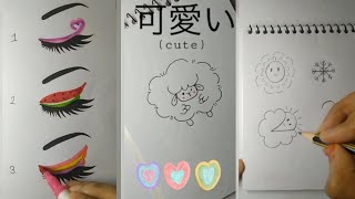 15 cool drawing tricks for beginners easy and satisfying drawing tipsnuran drawing and craft [upl. by Nnyl131]