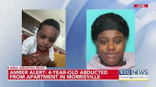 Amber Alert 4yearold abducted from apartment in Morrisville [upl. by Kulda172]