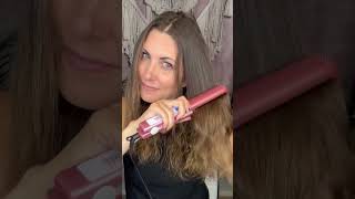 Wavytalk Salon Flat Iron Hair Straightener Review amp Demo [upl. by Careaga]