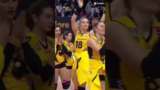 Yulia Gerasimova amp Zehra Gunes dance volleyball [upl. by Aleit]