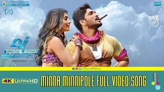 Minna Minni Pole Full Video Songᴴᴰ  Dhruvaraja Jagannadh Malayalam Movie OfficialAlluArjun [upl. by Anirak]