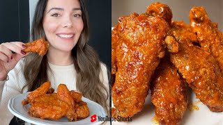 Easy Chicken Wings Recipe Air Fryer  Simple and Delish by Canan [upl. by Eeliak]