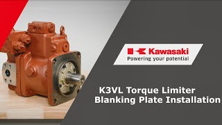 K3VL Torque Limiter Blanking Plate Installation [upl. by Anirac]