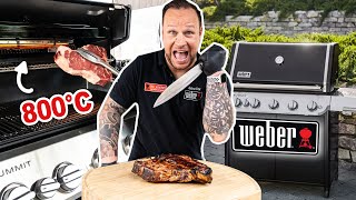 Wir testen den neuen Weber SUMMIT FS38E Was kann die 800°CZone 🔥 [upl. by Marba588]