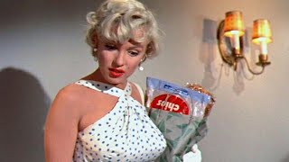 Marilyn Monroe Tom Ewell IN🎬 The Seven Year Itch 1955🎥Miss Monroe Entrace》Director Billy Wilder [upl. by Alabaster805]