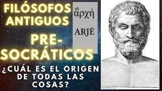 ¿Quiénes eran y qué decían Tales Anaxímenes y Anaximandro sobre el origen de todoPresocráticos [upl. by Nine450]