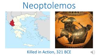 Neoptolemos killed in action in 321 BCE [upl. by Olatha842]