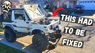 Tinkering with the Samurai  Power Steering and Dana 60 Woes [upl. by Polk]