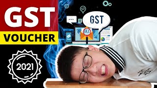 How to receive GST Voucher 2021 StepbyStep tutorial to redeem your GST Voucher [upl. by Aisha]