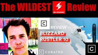 The Most UNHINGED Ski Review REACTING To CURATED Blizzard RUSTLER 10 Review [upl. by Flossie]