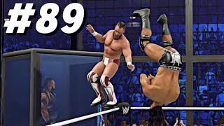 ELIMINATION CHAMBER PART 56  WWE 2K24  Universe Mode  89 [upl. by Babette]