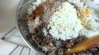 Cook and Eat Lebanese  Maklouba eggplantwith rice المقلوبه الفلسطينية [upl. by Nally994]