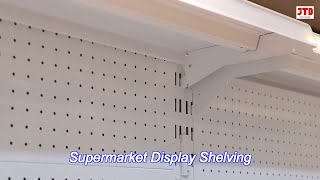 cold rolled steel supermarket display shelving for customized display needs [upl. by Irfan777]