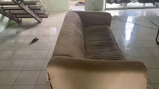 13 years old IKEA KLIPPAN sofa restoration DIY project [upl. by Pris]