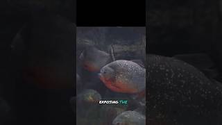 Deadly Piranha in the world piranhafactspiranhabytes [upl. by Doralyn]