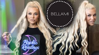 Bellami Silk Seam Hair Extensions  Coupon Code  Chase [upl. by Nnayelsel762]