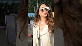 Kiara Advani Spotted At Airport Flying From Mumbai [upl. by Enenaj]